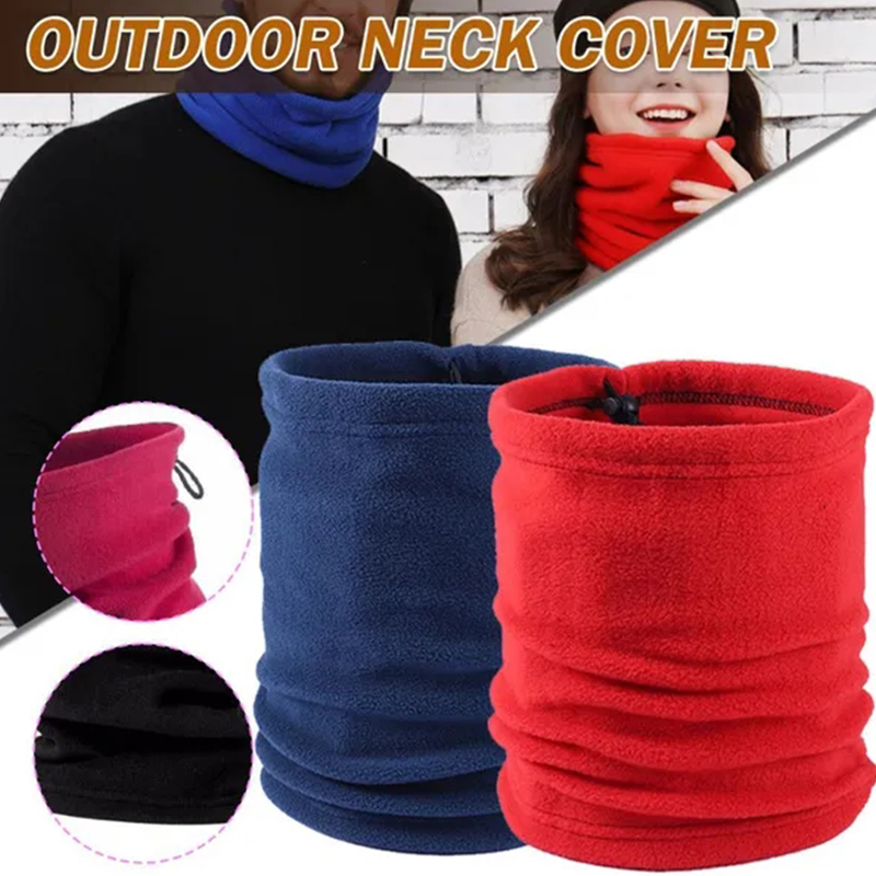 Neck Warmer Tube - Unisex Fleece Neck Bandana Neck Warmer