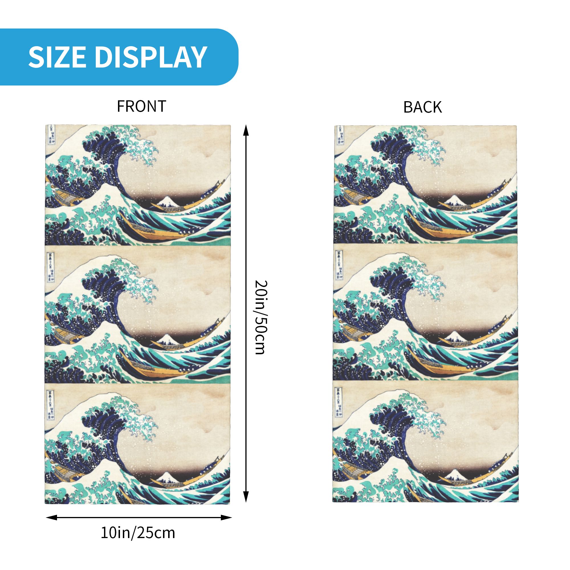 The Great Wave off Kanagawa Wi - Neck Warmer Tube recension och pris