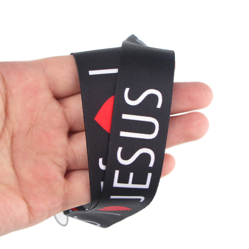 I Love Jesus Safety Hanging Ne - Lanyard Badge Holder recension och pris