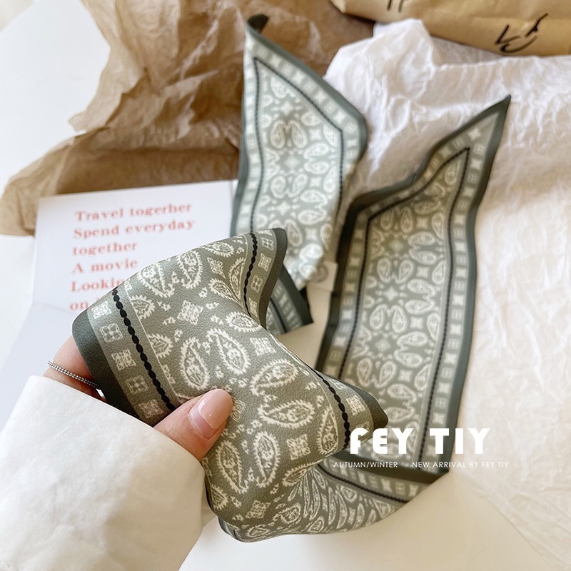 Set Series Silk Satin Scarf Wo - Silk Neck Scarf recension och pris