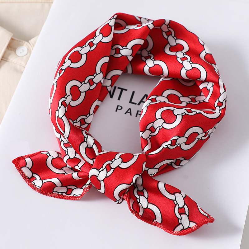 Women scarf  50*50cm Square Sk - Head Wrap Turban recension och pris