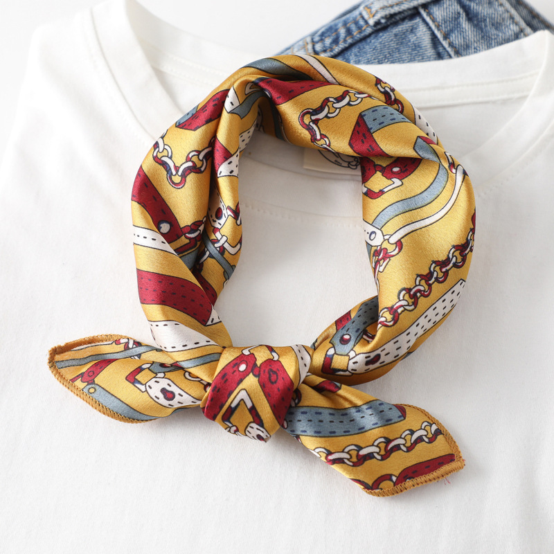 Women scarf  50*50cm Square Sk - Head Wrap Turban recension och pris