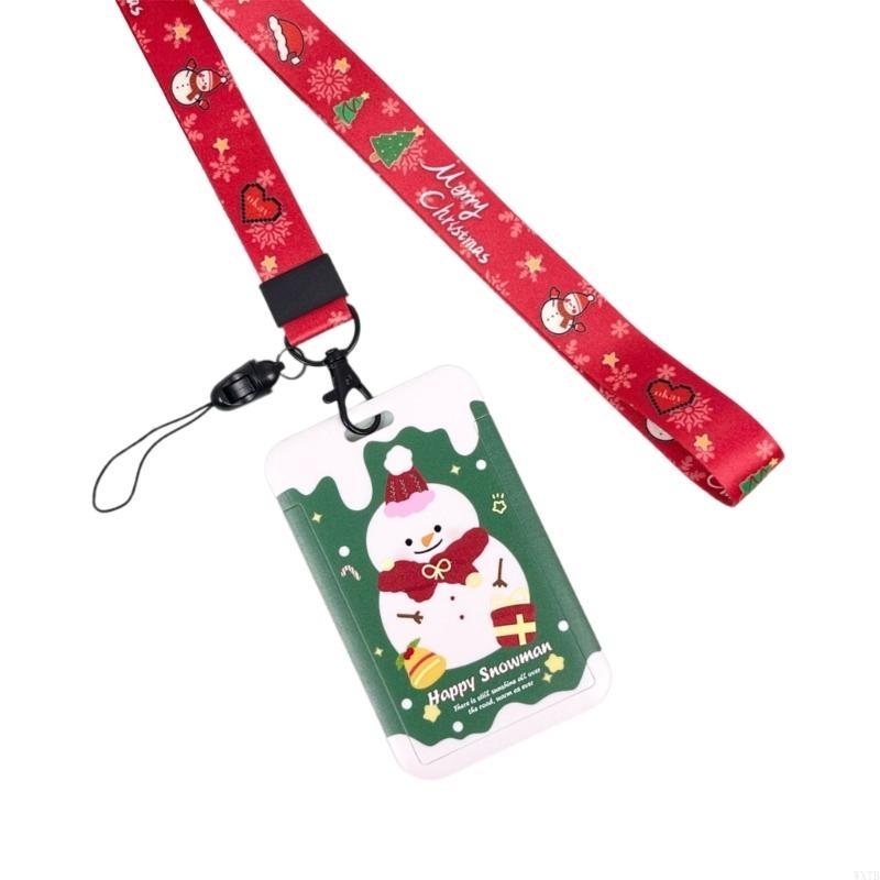 Neck Lanyard Snowman Lanyard C - Lanyard Badge Holder recension och pris
