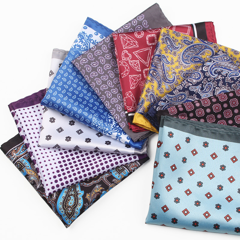 Men's Handkerchief for Paisley - Pocket Square Set recension och pris