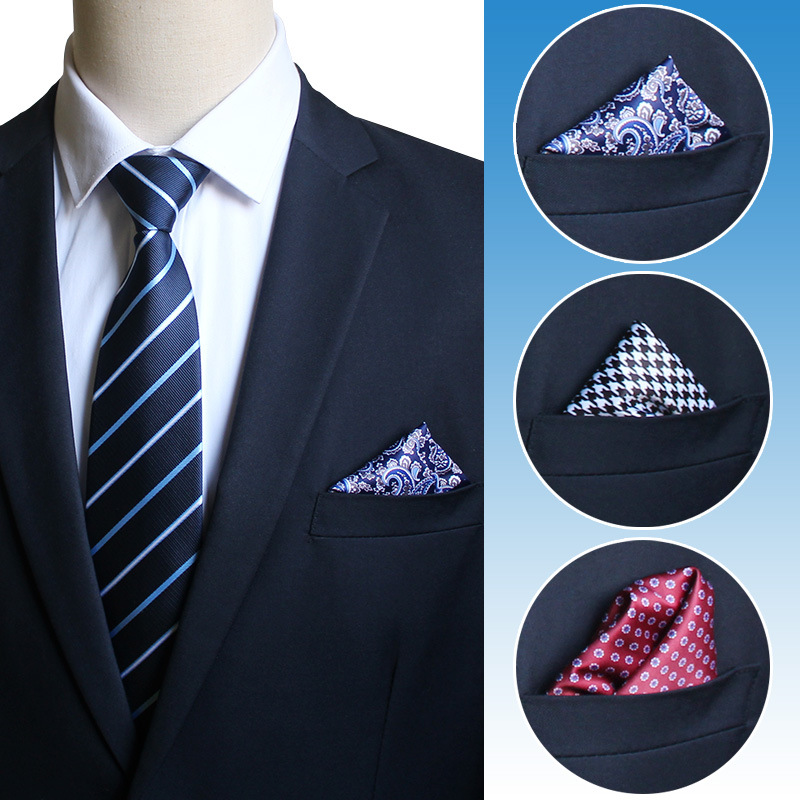 Men's Handkerchief for Paisley - Pocket Square Set recension och pris