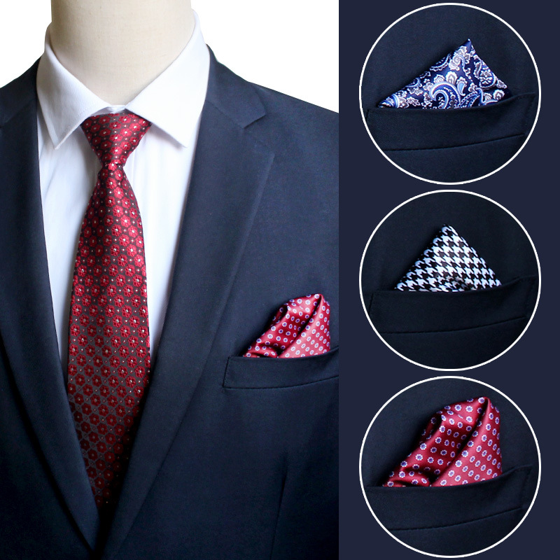 Men's Handkerchief for Paisley - Pocket Square Set recension och pris