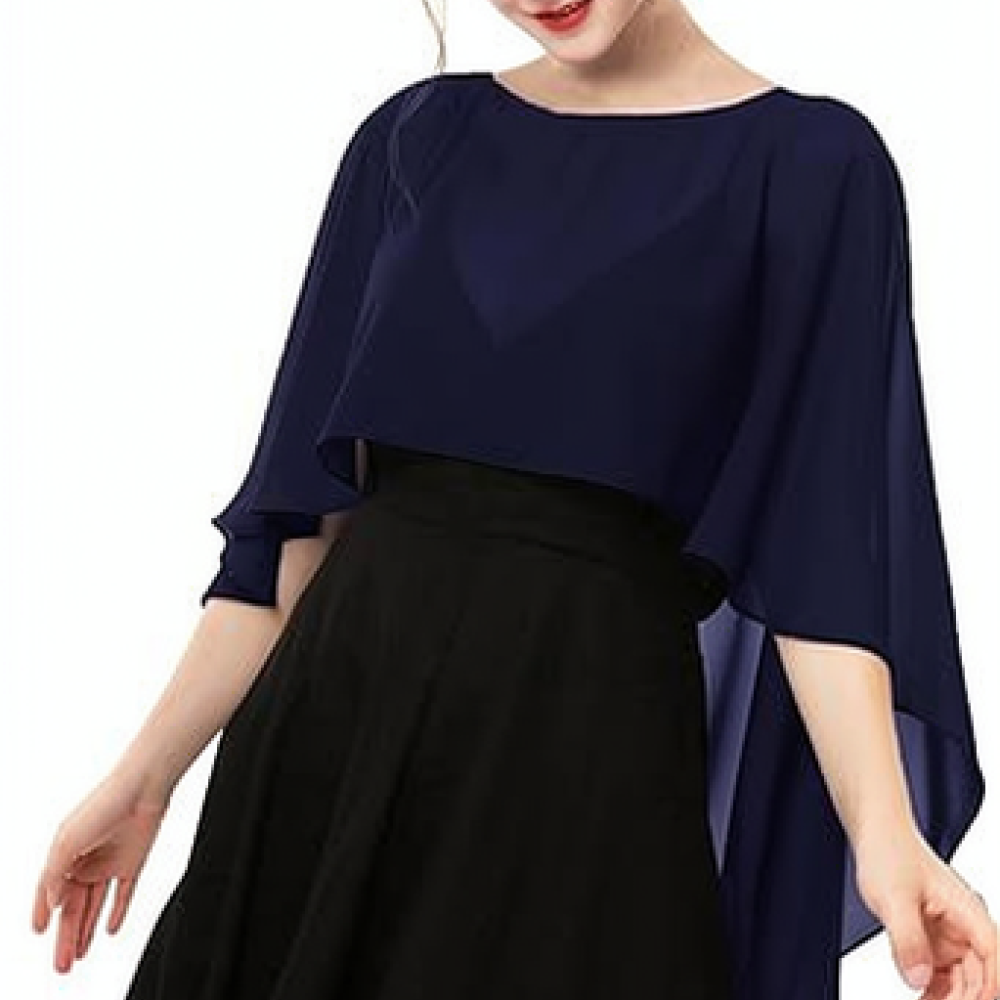 Women Fashion Chiffon Shawl El - Stole Wedding Shawl recension och pris