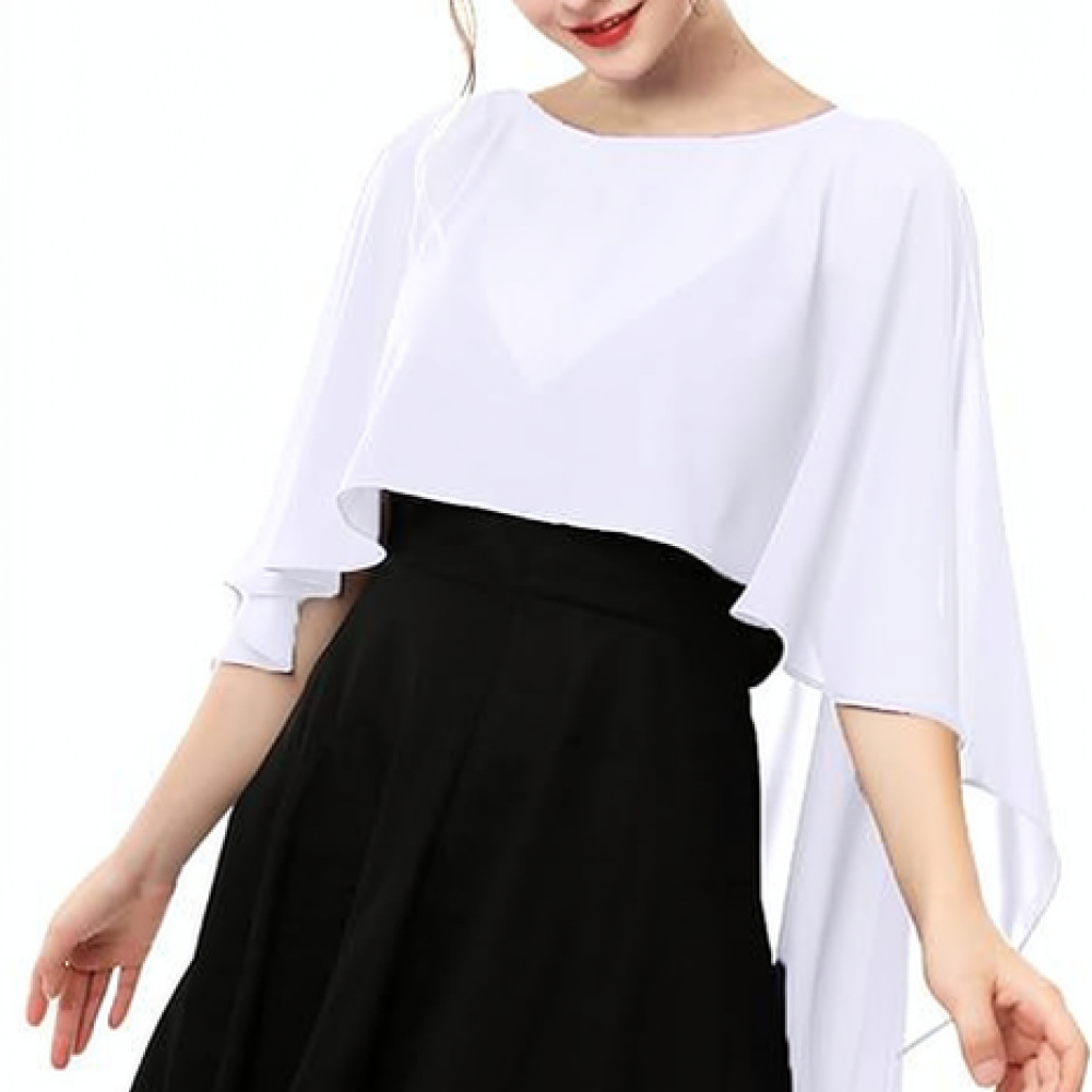 Women Fashion Chiffon Shawl El - Stole Wedding Shawl recension och pris