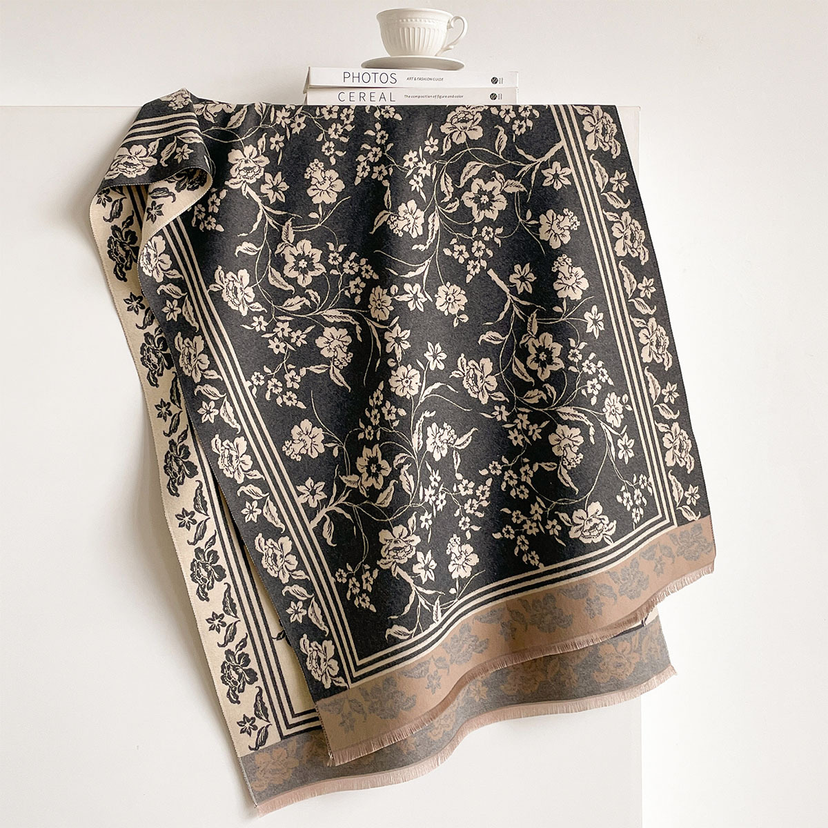 Women Imitation Cashmere Scarf - Pashmina Wrap Large recension och pris