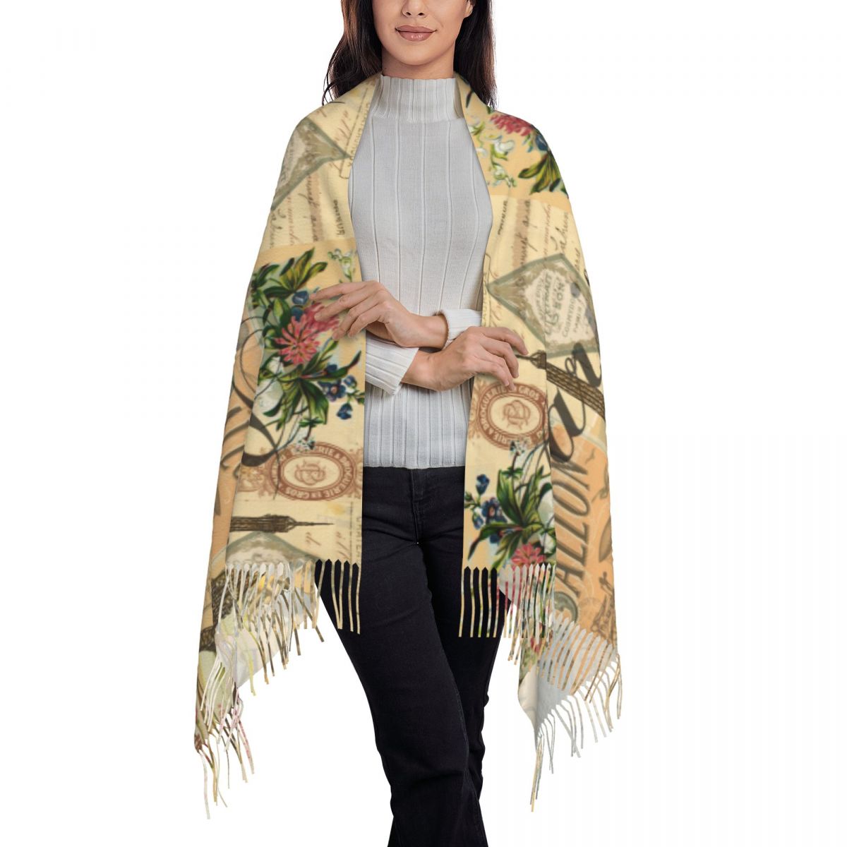 Shawl Wrap Women Winter Large  - Pashmina Wrap Large recension och pris