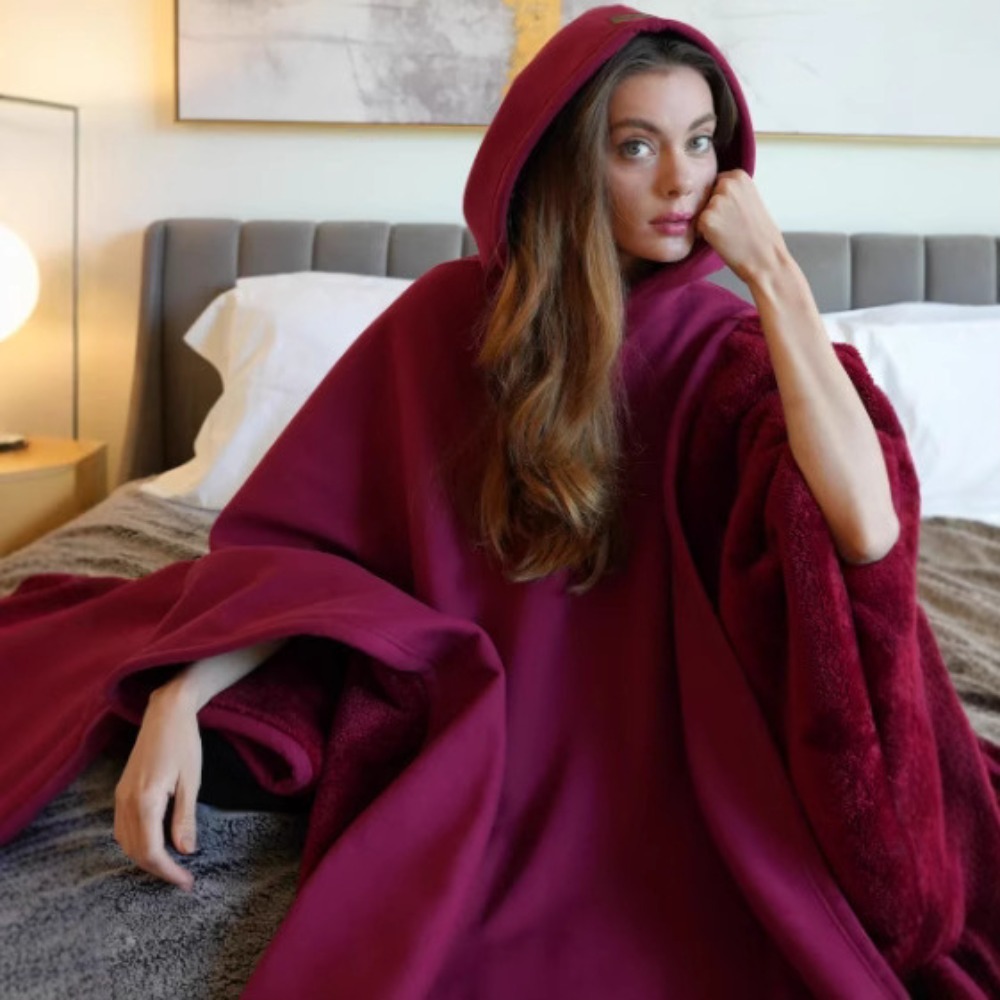 Good Quality Indio Cloak Hoodi - Woven Scarf Blanket recension och pris