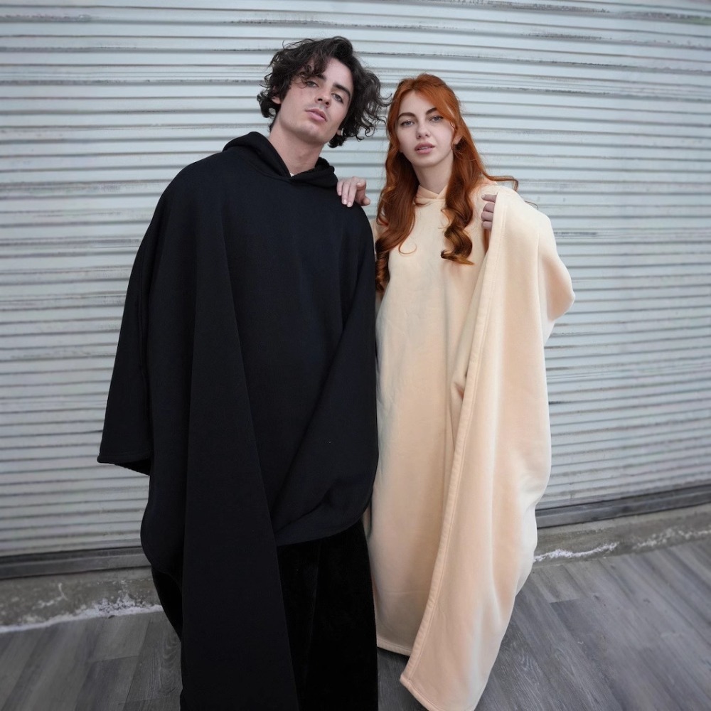 Good Quality Indio Cloak Hoodi - Woven Scarf Blanket recension och pris