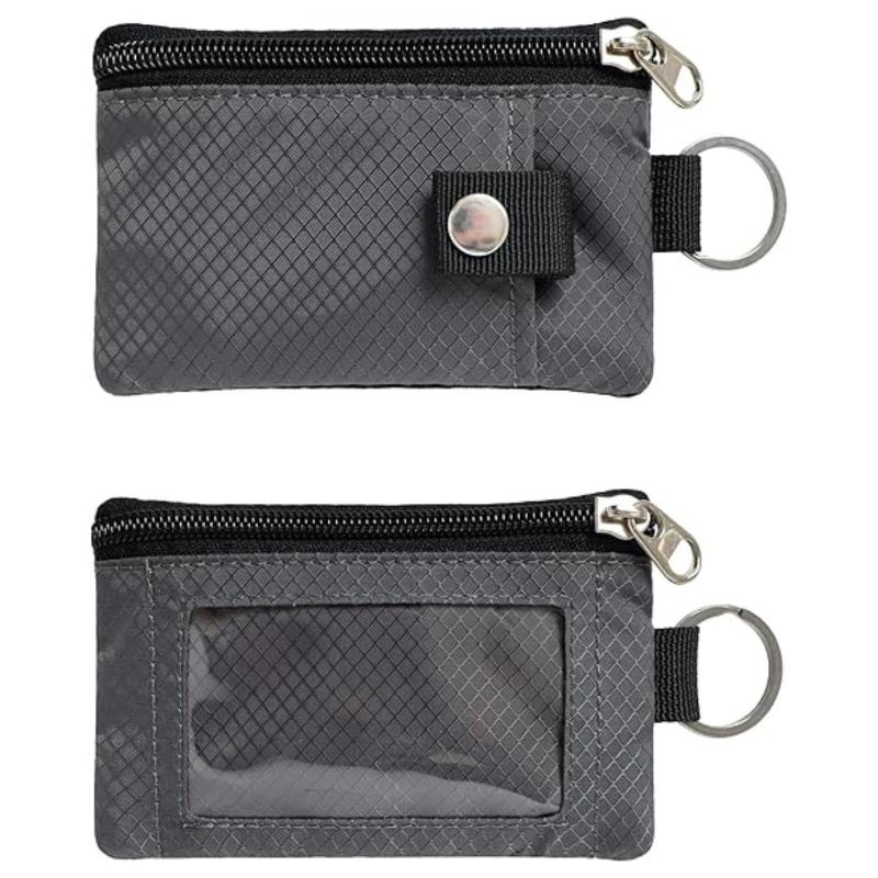 Small Zip Wallet ID Badge Hold - Lanyard Badge Holder recension och pris