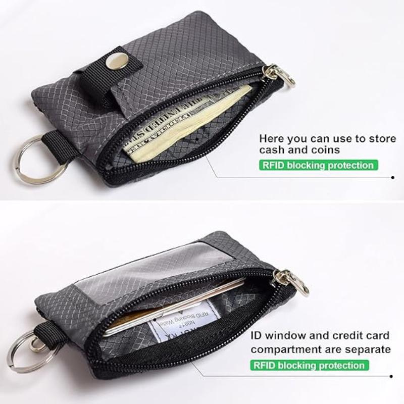 Small Zip Wallet ID Badge Hold - Lanyard Badge Holder recension och pris