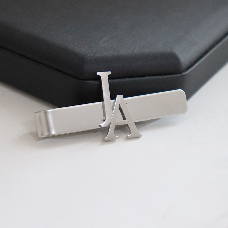 DIY Letter Name Pattern 4.8*0. - Tie Clip Silver recension och pris