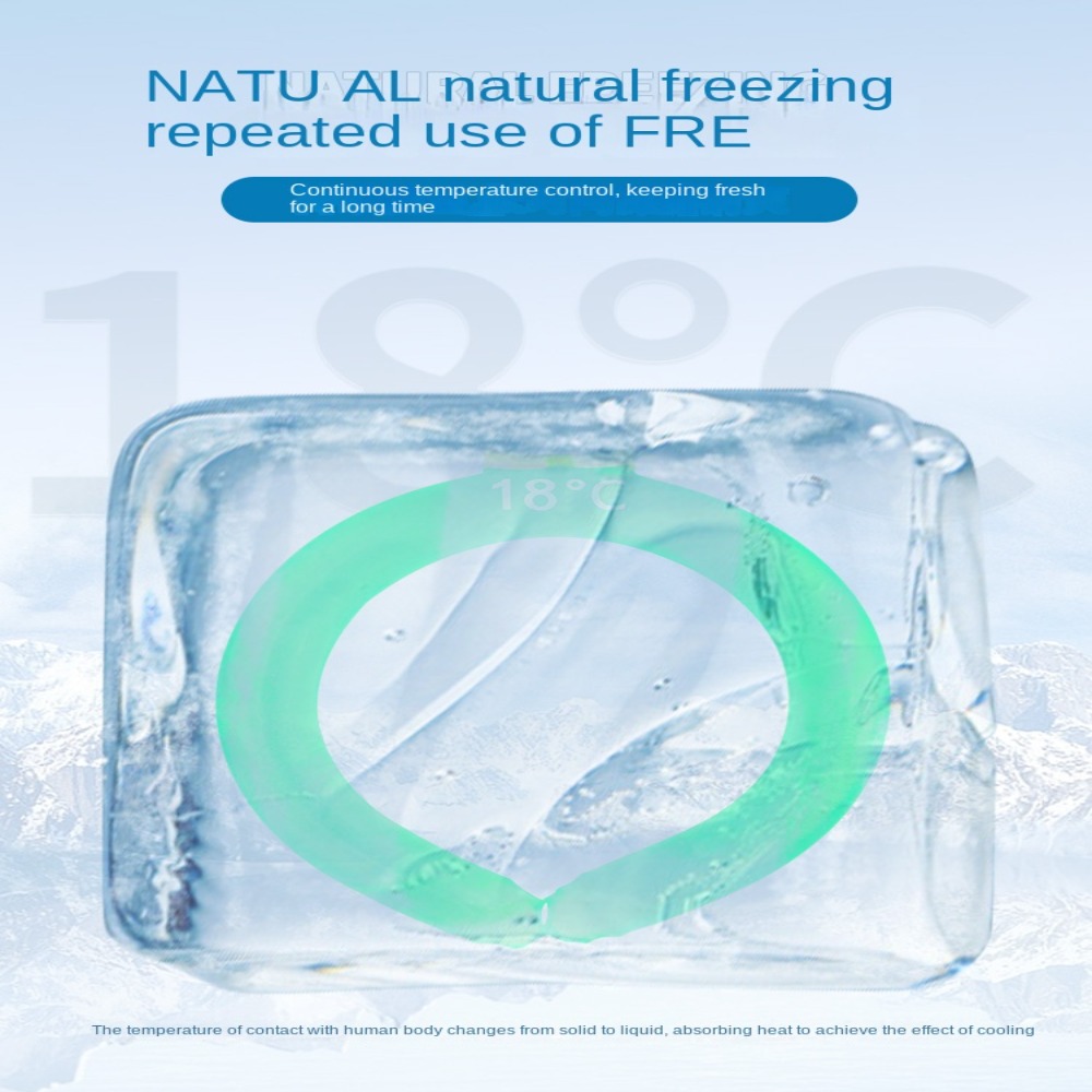 New Tube Neck Cooler Ice Pack  - Neck Warmer Tube recension och pris